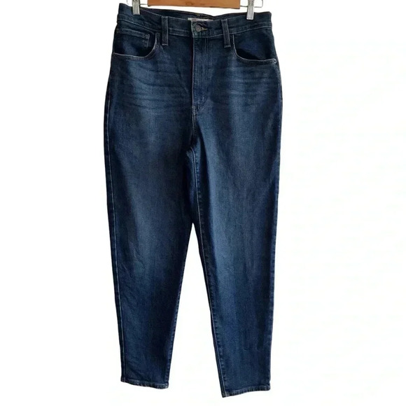 Levi's High Waisted Mom Jeans Size 30 Medium Indigo Blue Denim - Picture 3 of 9